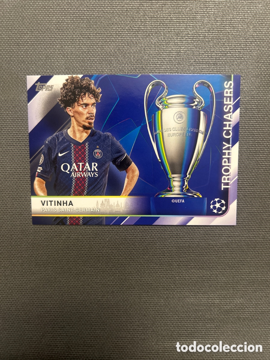 Cromos de F&uacute;tbol: Vitinha TC-33 PSG UCC Flagship Edition Topps 2025/26