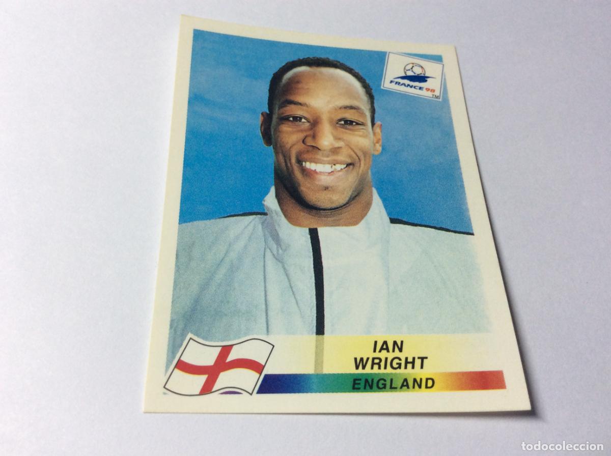 Cromos de F&uacute;tbol: 476 Ian Wright Inglaterra CROMO STICKER Francia 1998 PANINI