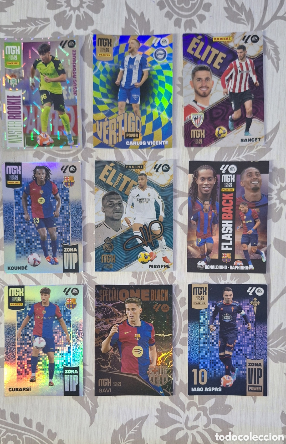 Cromos de Futebol: Lote 82 cartas panini la liga, adrenalyn, megacrack, fifa 365