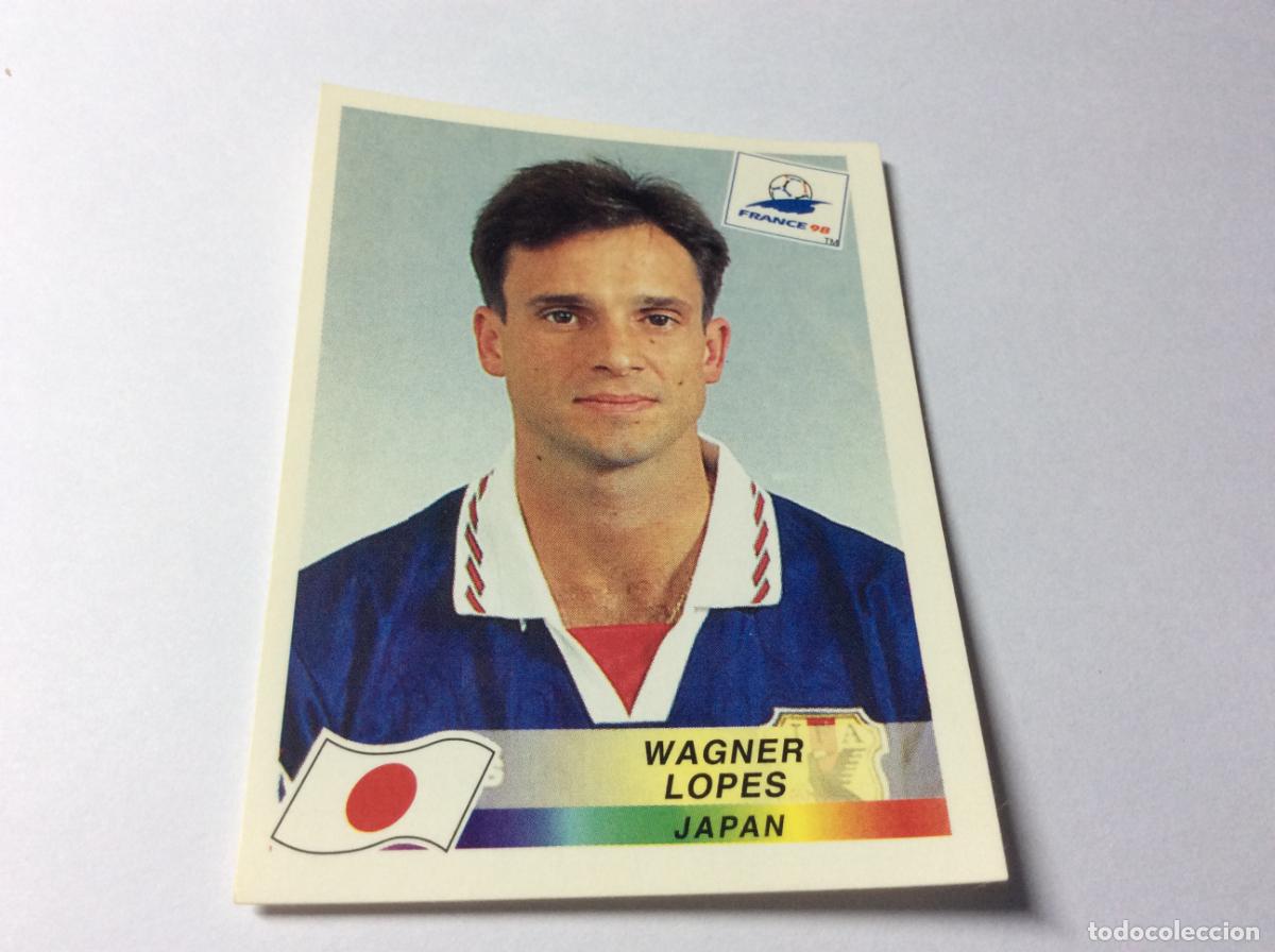 Cartes &agrave; collectionner de Football: 530 Wagner Lopes Jap&oacute;n CROMO STICKER Francia 1998 PANINI