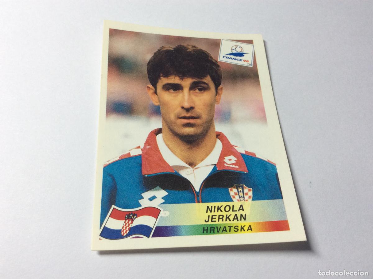 Figurine di Calcio: 539 Nikola Jerkan Croacia CROMO STICKER Francia 1998 PANINI
