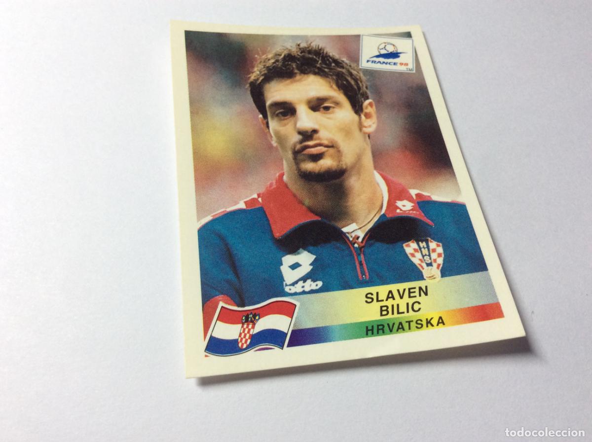 Figurine di Calcio: 540 Slaven Bilic Croacia CROMO STICKER Francia 1998 PANINI