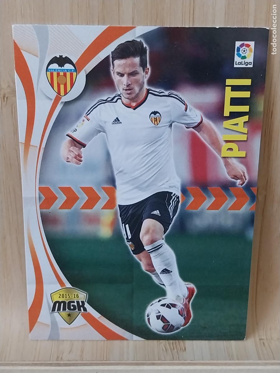 Figurine di Calcio: PIATTI VALENCIA MGK MEGA KRACKS 2015 15 16 CROMO 507 PANINI ORIGINAL **