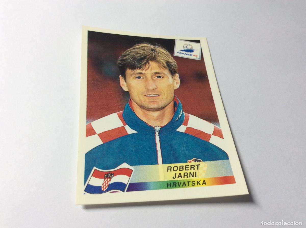 Figurine di Calcio: 542 Robert Jarni Croacia CROMO STICKER Francia 1998 PANINI
