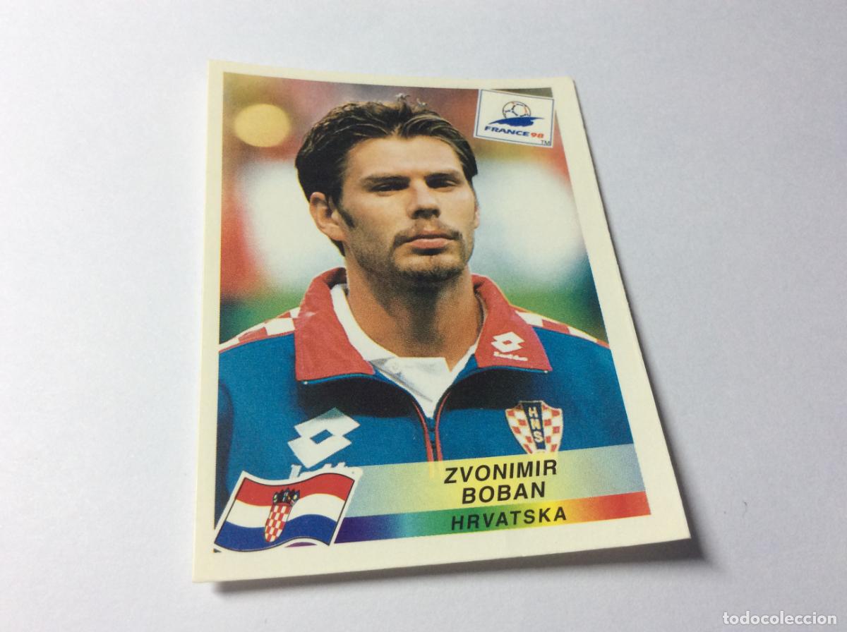 Figurine di Calcio: 545 Zvonimir Boban Croacia CROMO STICKER Francia 1998 PANINI