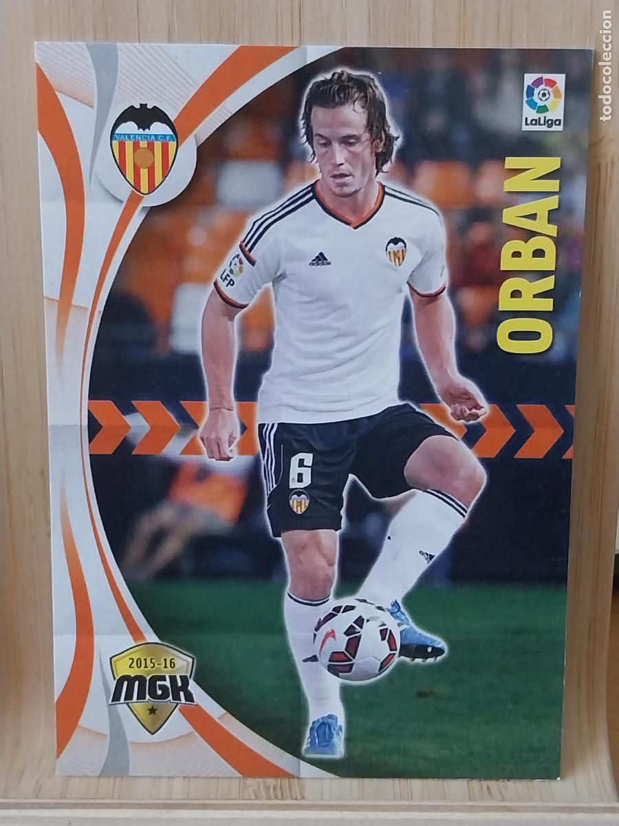 Cromos de F&uacute;tbol: ORBAN VALENCIA MGK MEGA KRACKS 2015 15 16 CROMO 496 PANINI ORIGINAL **