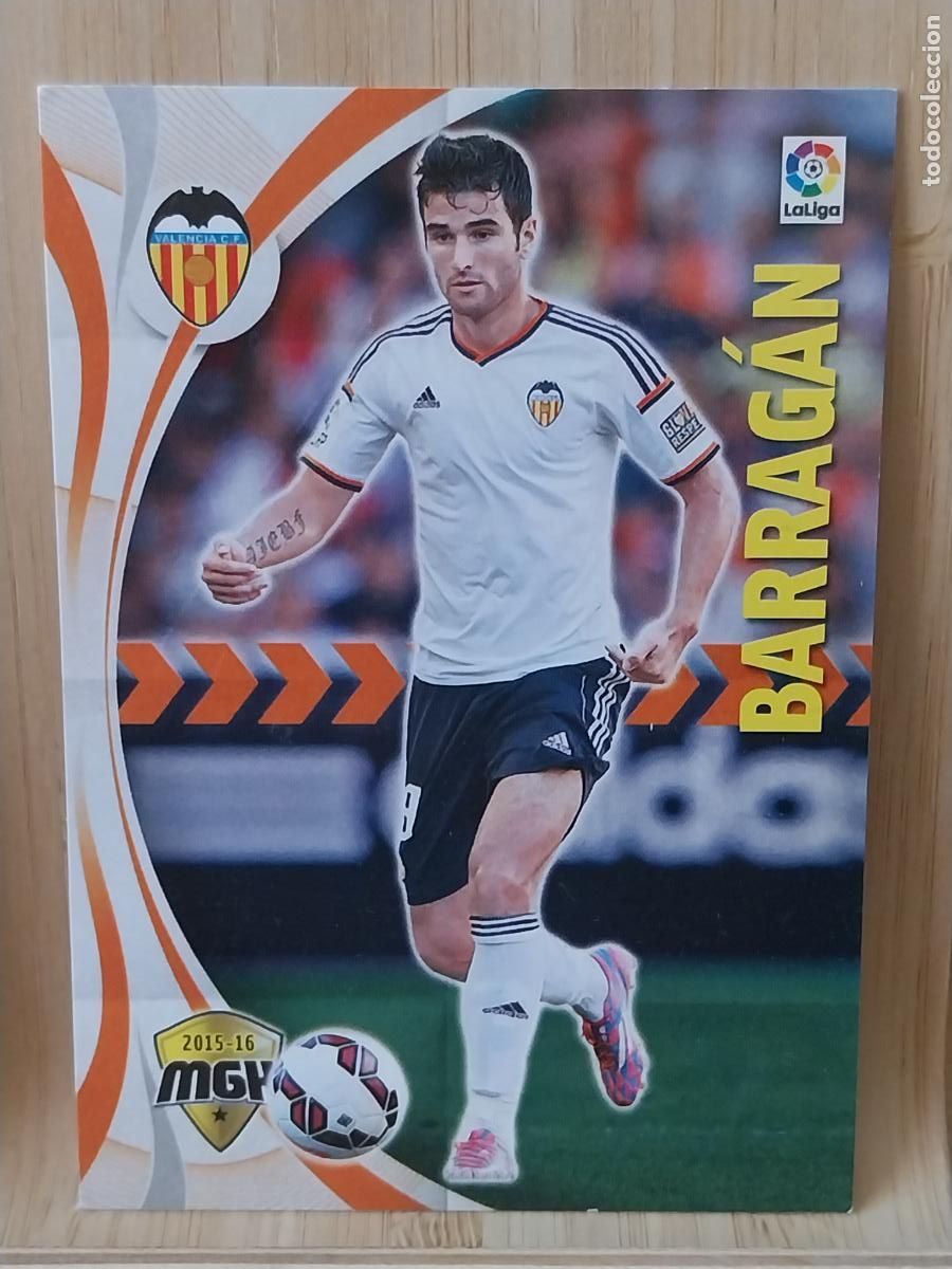 Cromos de F&uacute;tbol: BARRAGAN VALENCIA MGK MEGA KRACKS 2015 15 16 CROMO 491 PANINI ORIGINAL **