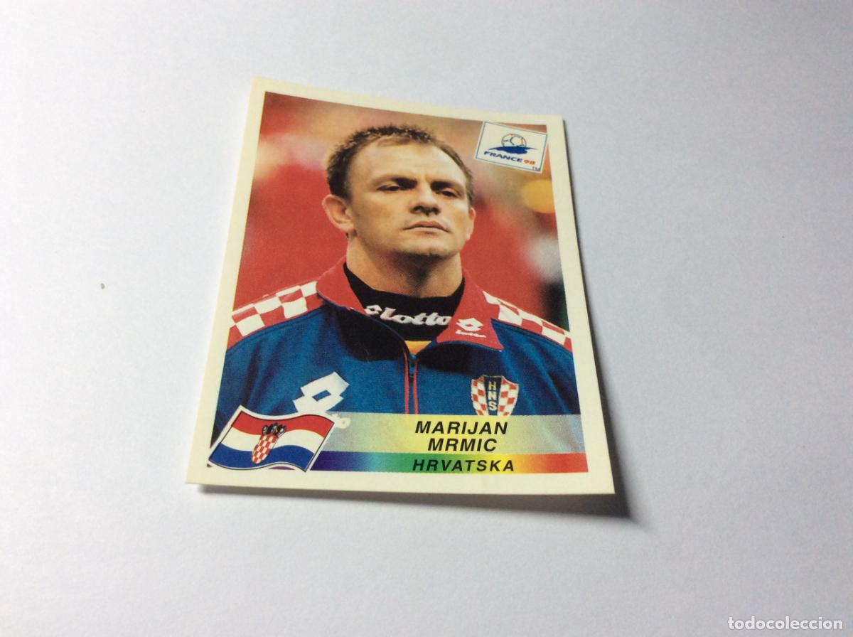 Cromos de F&uacute;tbol: 551 Marijan Mrmic Croacia CROMO STICKER Francia 1998 PANINI