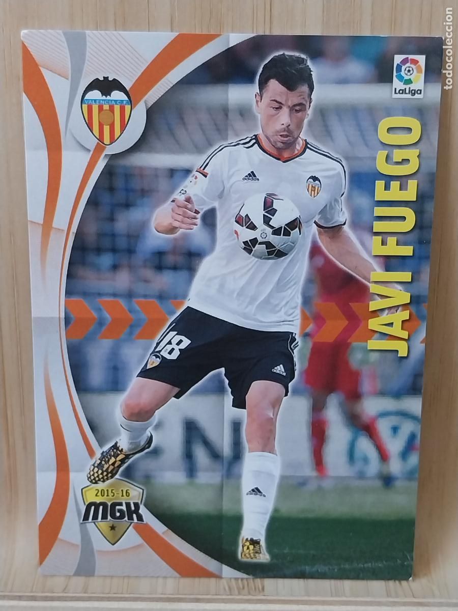 Cromos de F&uacute;tbol: JAVI FUEGO VALENCIA MGK MEGA KRACKS 2015 15 16 CROMO 498 PANINI ORIGINAL *