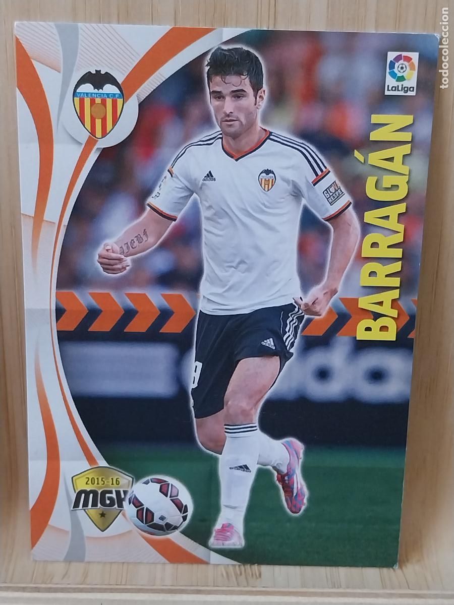 Cromos de F&uacute;tbol: BARRAGAN EL VALENCIA MGK MEGA KRACKS 2015 15 16 CROMO 491 PANINI ORIGINAL *-
