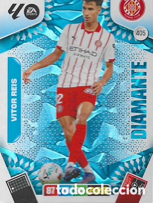 Cromos de F&uacute;tbol: 405.- VITOR REIS -DIAMANTE- (GIRONA) ADRENALYN XL LIGA 2025/26 (PANINI)