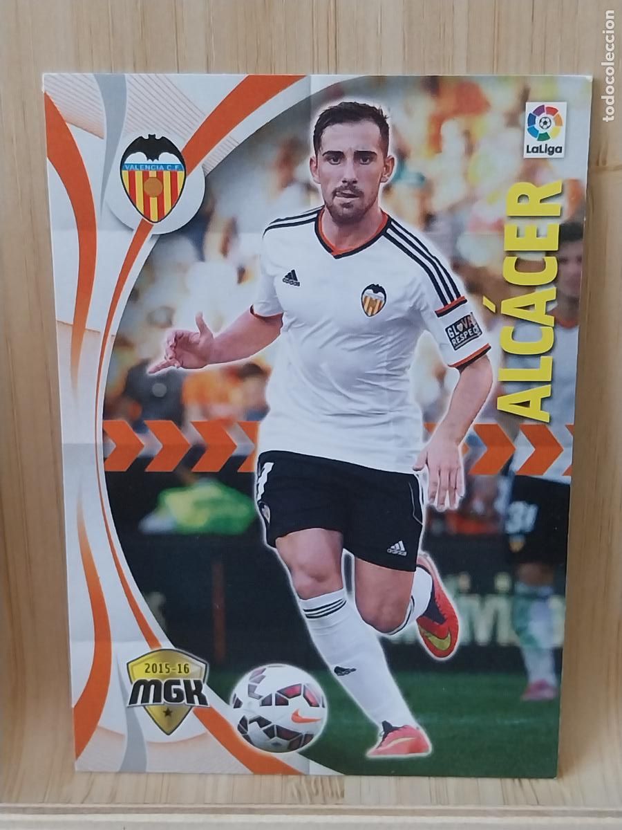 Cromos de F&uacute;tbol: ALCACER VALENCIA MGK MEGA KRACKS 2015 15 16 CROMO 505 PANINI ORIGINAL *-