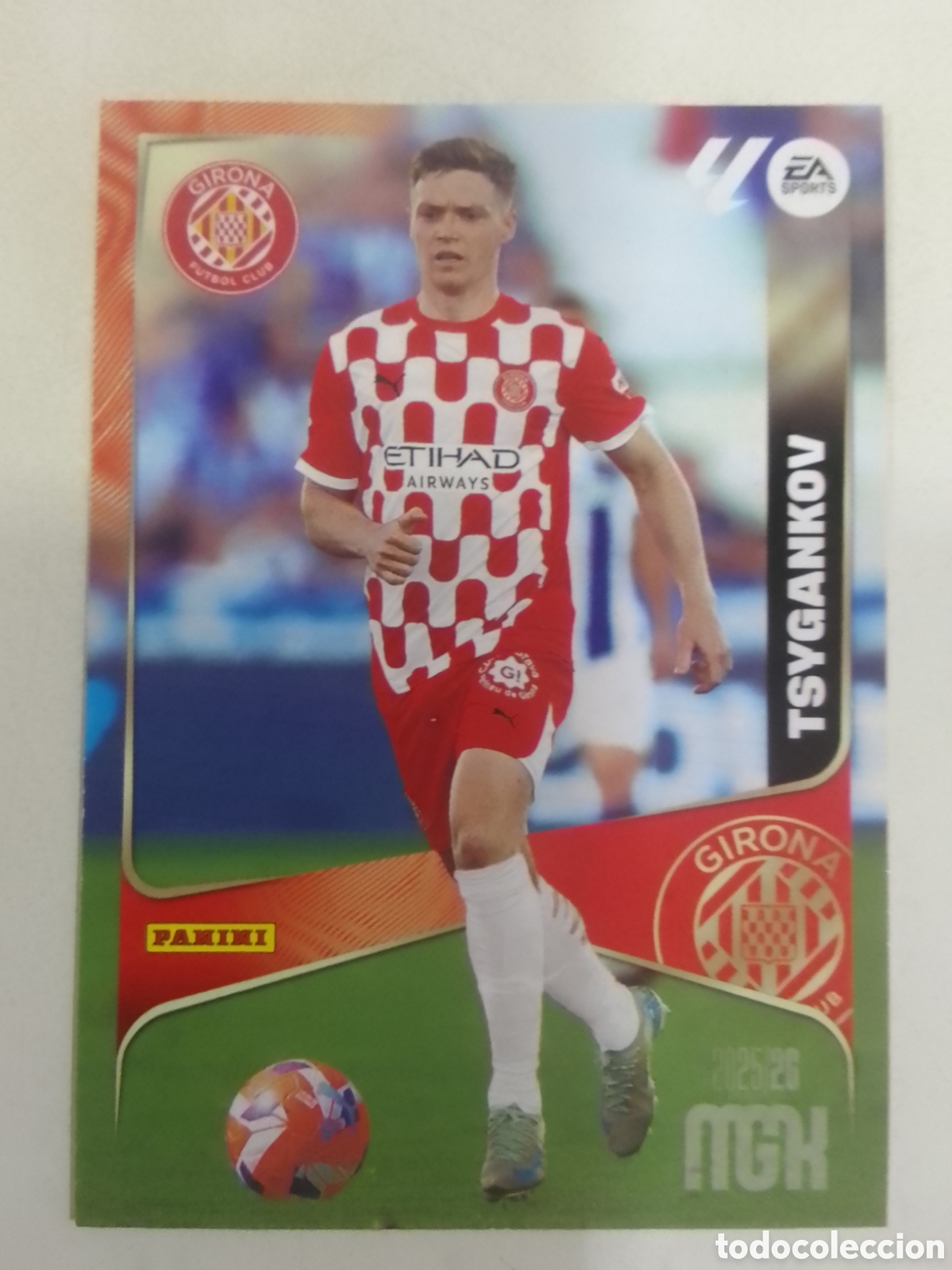 Cromos de F&uacute;tbol: Megacracks 2025/26 n&deg; 194 Tsygankov &bull; Girona.