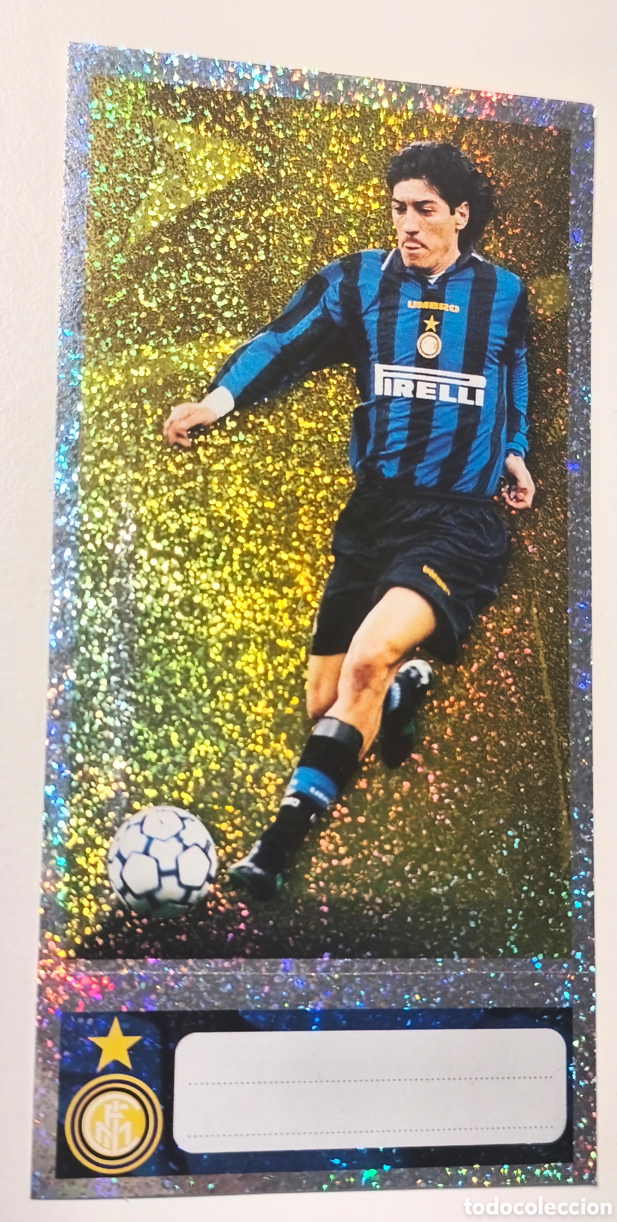 Cromos de F&uacute;tbol: ZAMORANO Inter Milan 1998