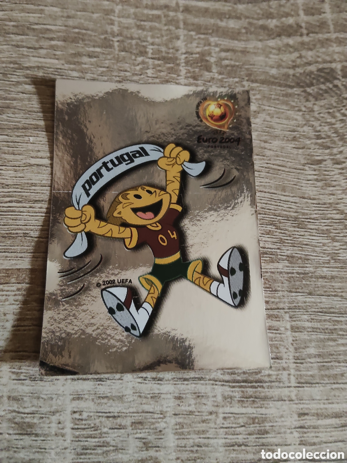 Cromos de F&uacute;tbol: Panini Eurocopa 2004 Portugal 2 mascota