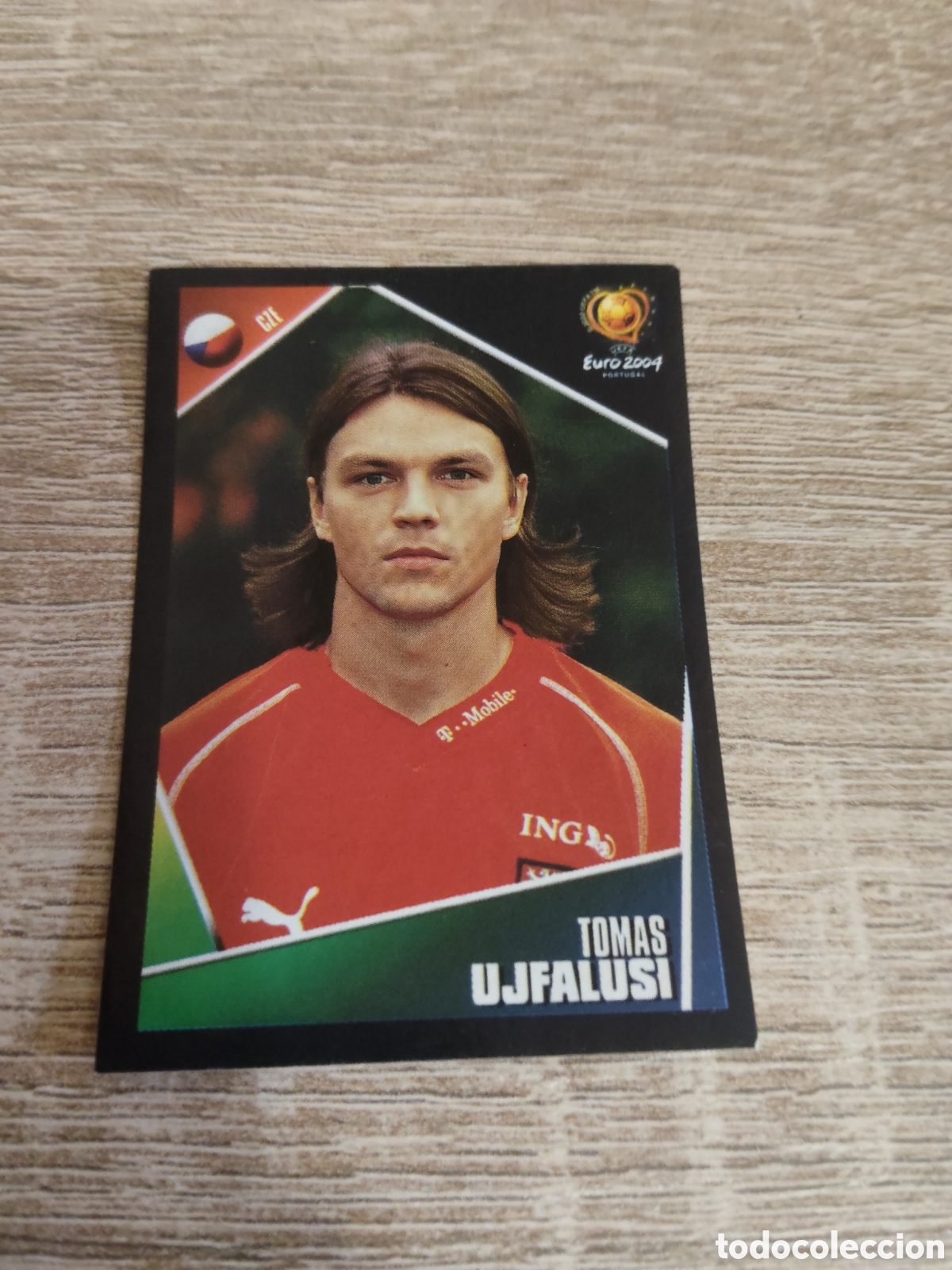 Cromos de F&uacute;tbol: Panini Eurocopa 2004 Portugal 277 Tomas Ujfalusi Rep&uacute;blica Checa