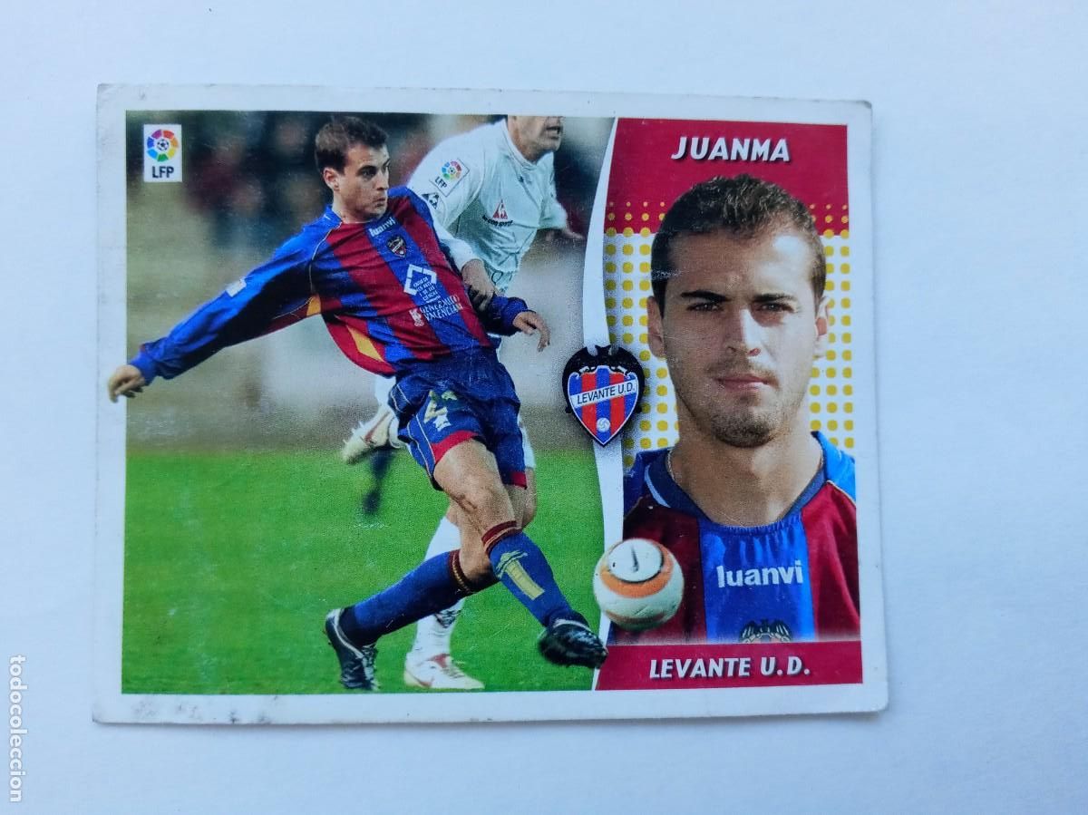 Cromos de F&uacute;tbol: PEGATINA DE FUTBOL , LIGA 2006 - 07 : JUANMA , LEVANTE U.D. . EDICIONES ESTE