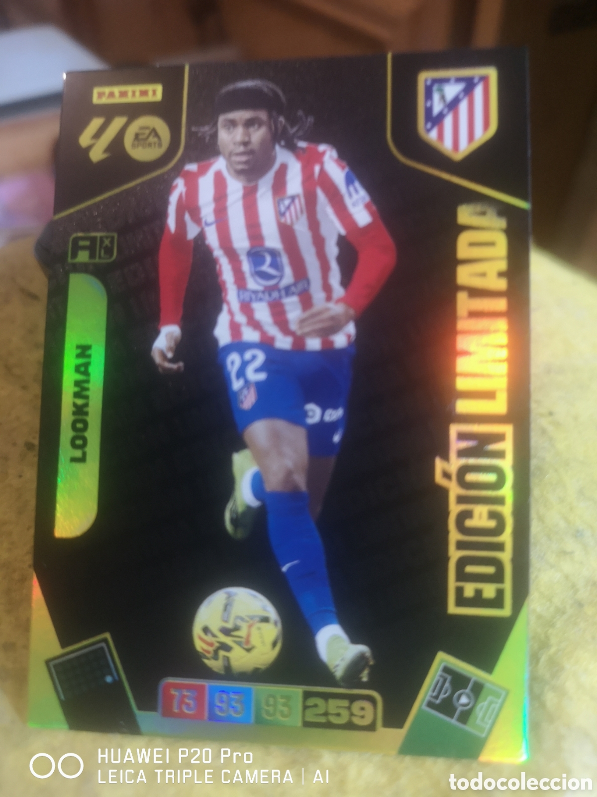 Cromos de F&uacute;tbol: ADRENALYN 2025 2026 EDICION LIMITADA LOOKMAN - ATLETICO DE MADRID