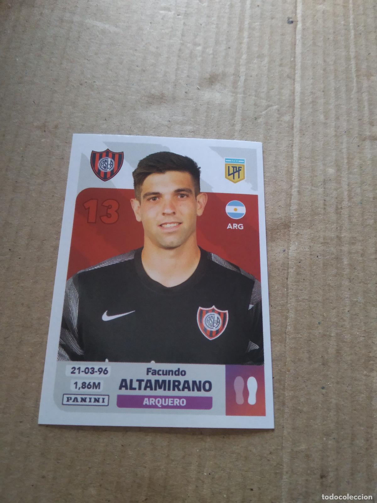 Cromos de F&uacute;tbol: SLO 2 FACUNDO ALTAMIRANO SAN LORENZO CROMO FUTBOL ARGENTINO PANINI LIGA ARGENTINA 2024
