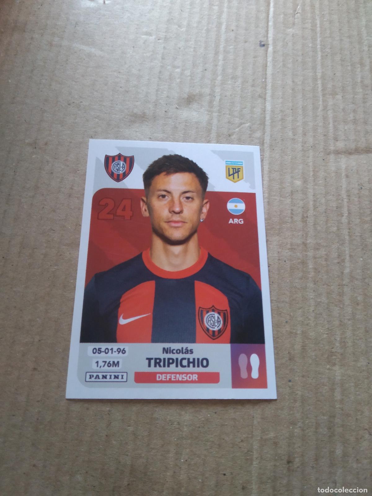 Cromos de F&uacute;tbol: SLO 3 NICOLAS TRIPICHIO SAN LORENZO CROMO FUTBOL ARGENTINO PANINI LIGA ARGENTINA 2024