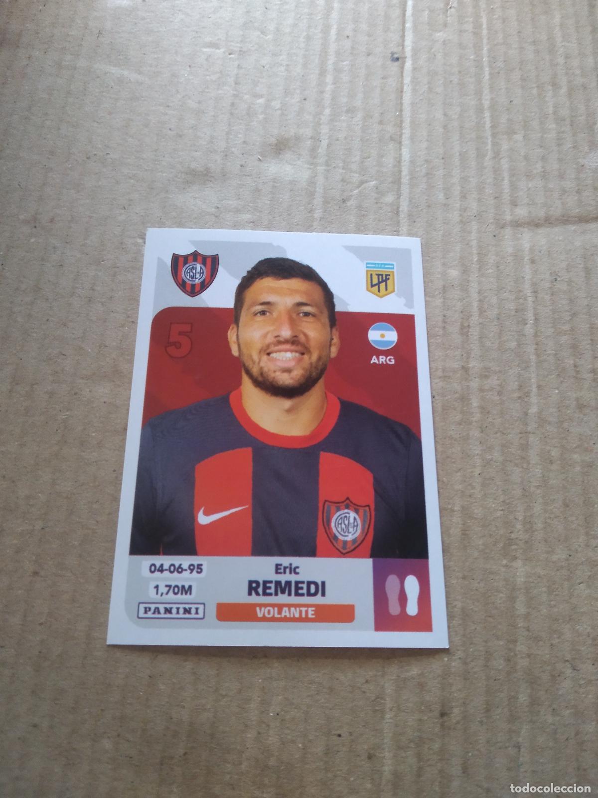 Figurine di Calcio: SLO 9 ERIC REMEDI SAN LORENZO CROMO FUTBOL ARGENTINO PANINI LIGA ARGENTINA 2024