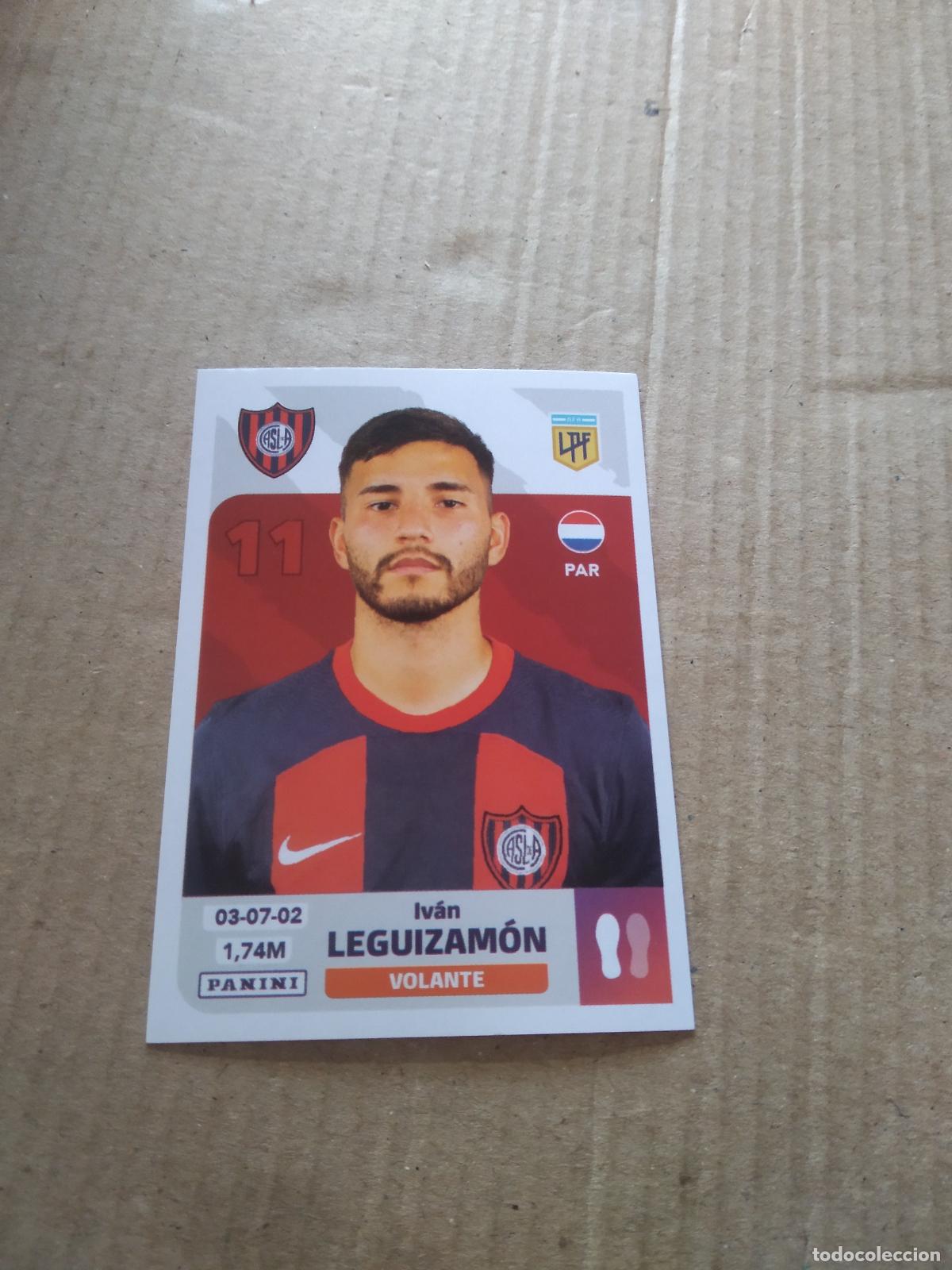 Figurine di Calcio: SLO 10 IVAN LEGUIZAMON SAN LORENZO CROMO FUTBOL ARGENTINO PANINI LIGA ARGENTINA 2024