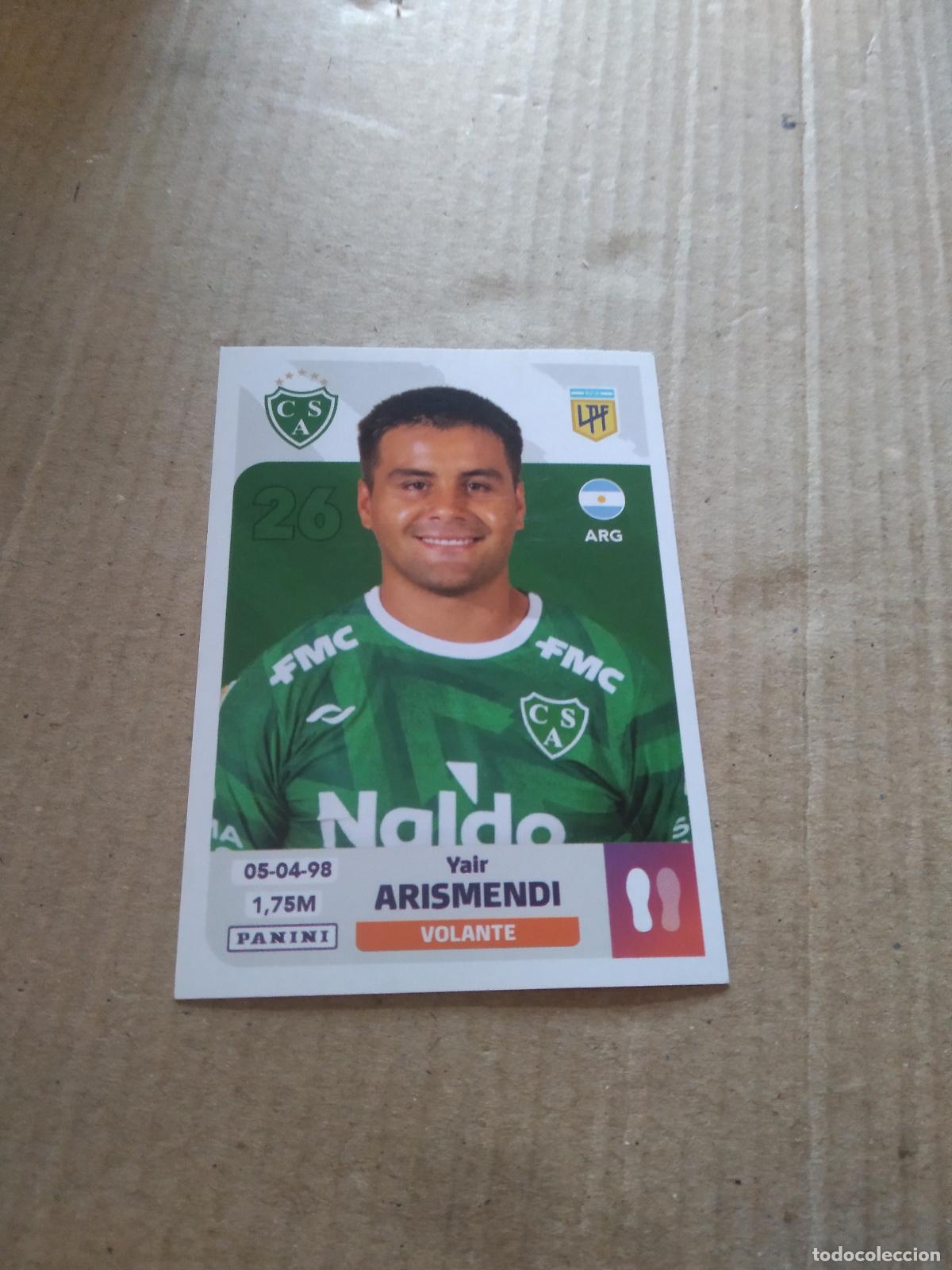 Fu&szlig;ball-Sticker: SAR 10 YAIR ARISMENDI SARMIENTO DE JUNIN CROMO FUTBOL ARGENTINO PANINI LIGA ARGENTINA 2024