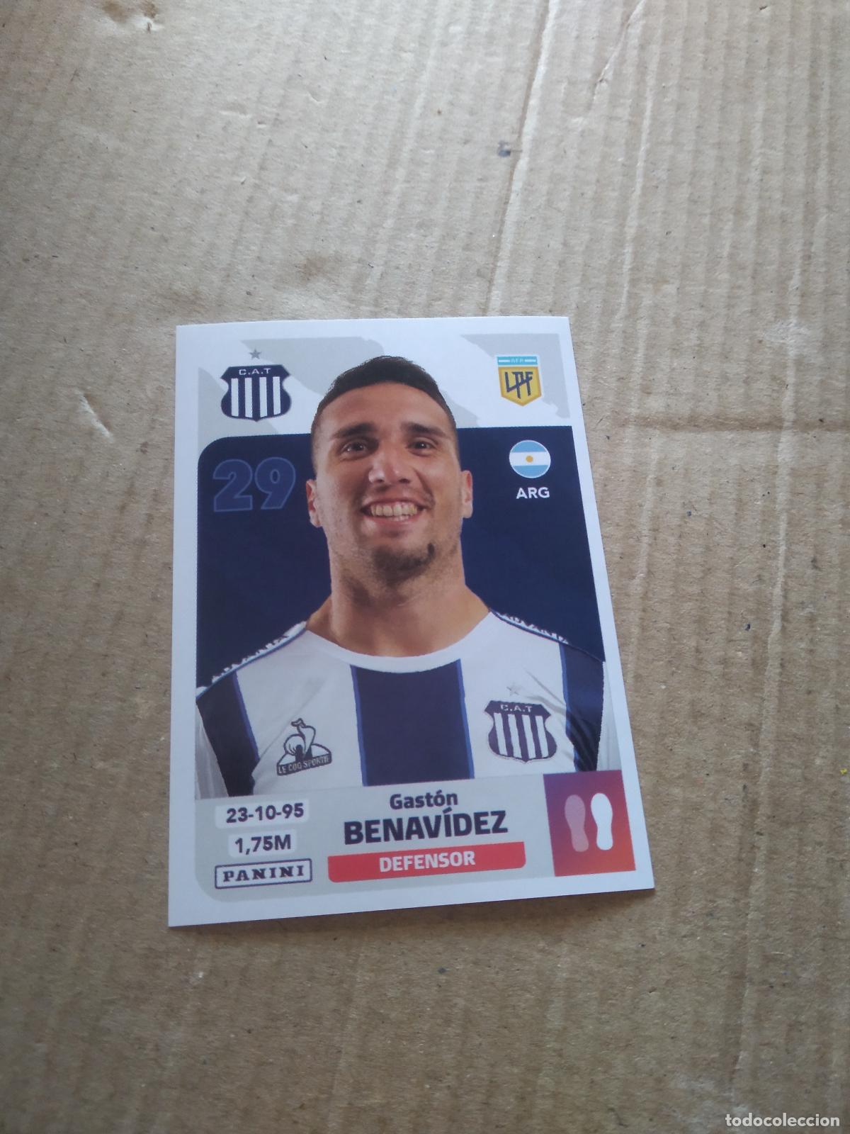 Fu&szlig;ball-Sticker: TAL 3 GASTON BENAVIDEZ TALLERES DE CORDOBA CROMO FUTBOL ARGENTINO PANINI LIGA ARGENTINA 2024