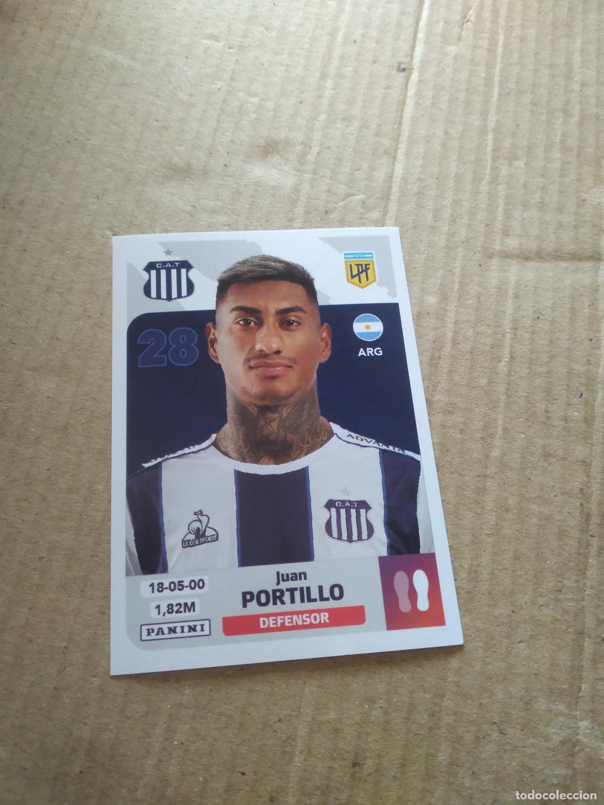 Cromos de F&uacute;tbol: TAL 5 JUAN PORTILLO TALLERES DE CORDOBA CROMO FUTBOL ARGENTINO PANINI LIGA ARGENTINA 2024