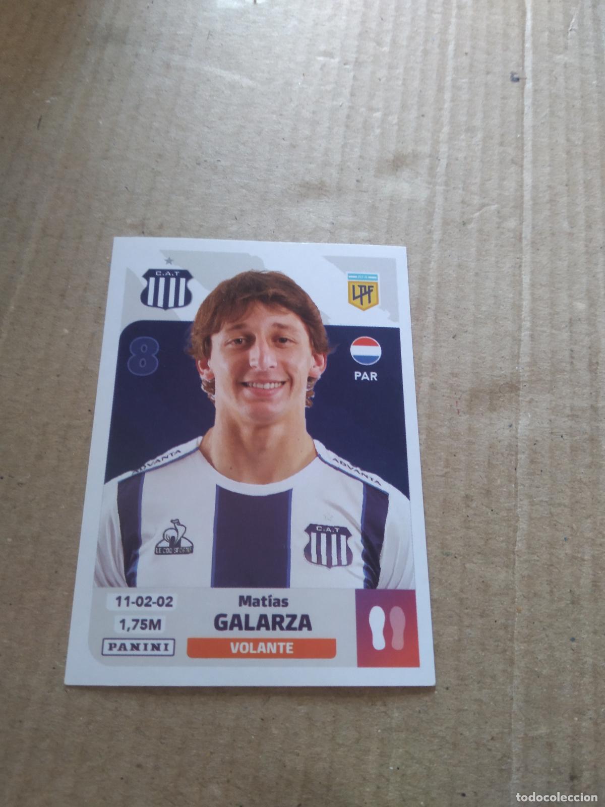 Cromos de F&uacute;tbol: TAL 11 MATIAS GALARZA TALLERES DE CORDOBA CROMO FUTBOL ARGENTINO PANINI LIGA ARGENTINA 2024