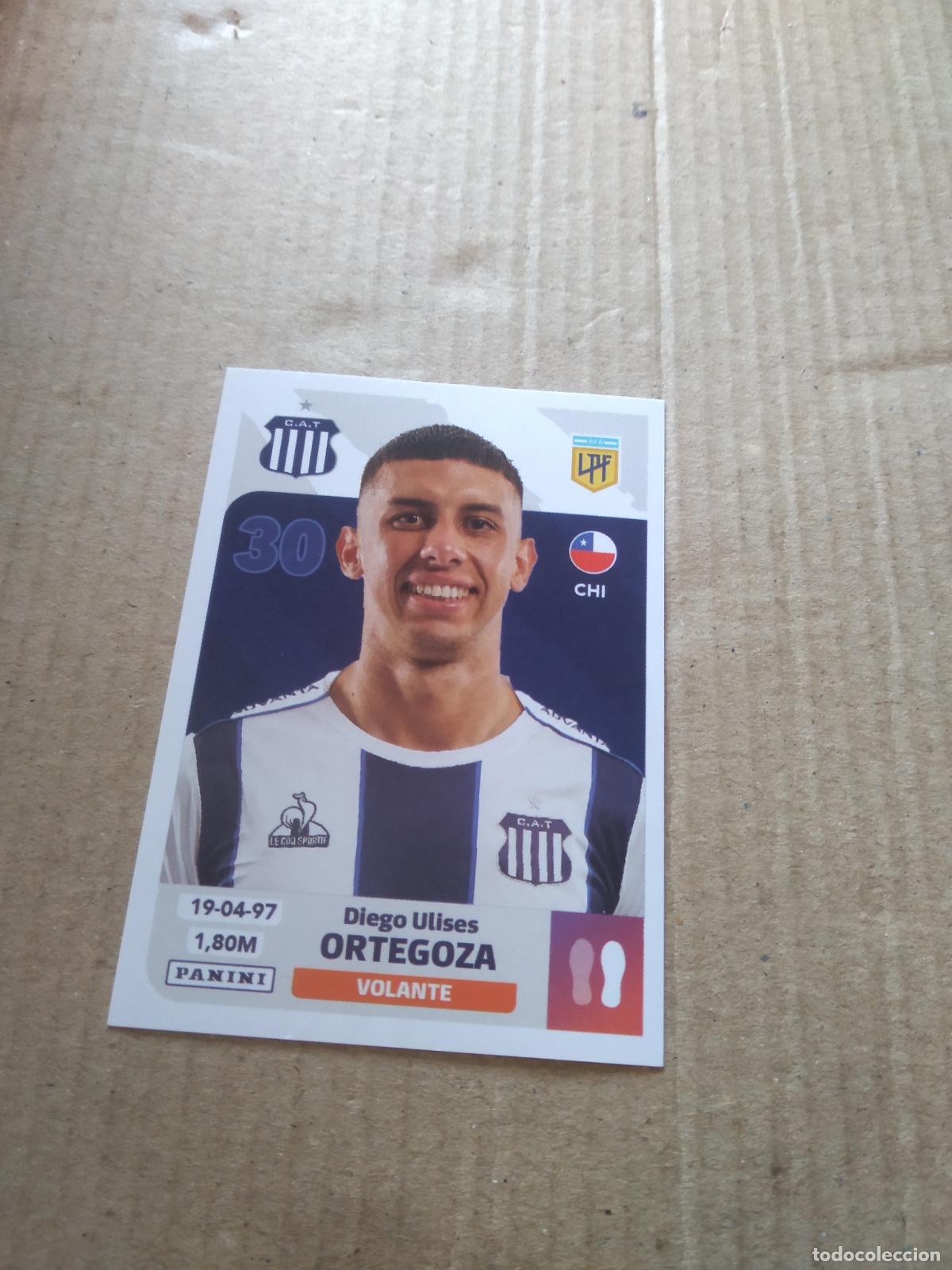 Cromos de F&uacute;tbol: TAL 12 DIEGO ULISES ORTEGOZA TALLERES DE CORDOBA CROMO FUTBOL ARGENTINO PANINI LIGA ARGENTINA 2024