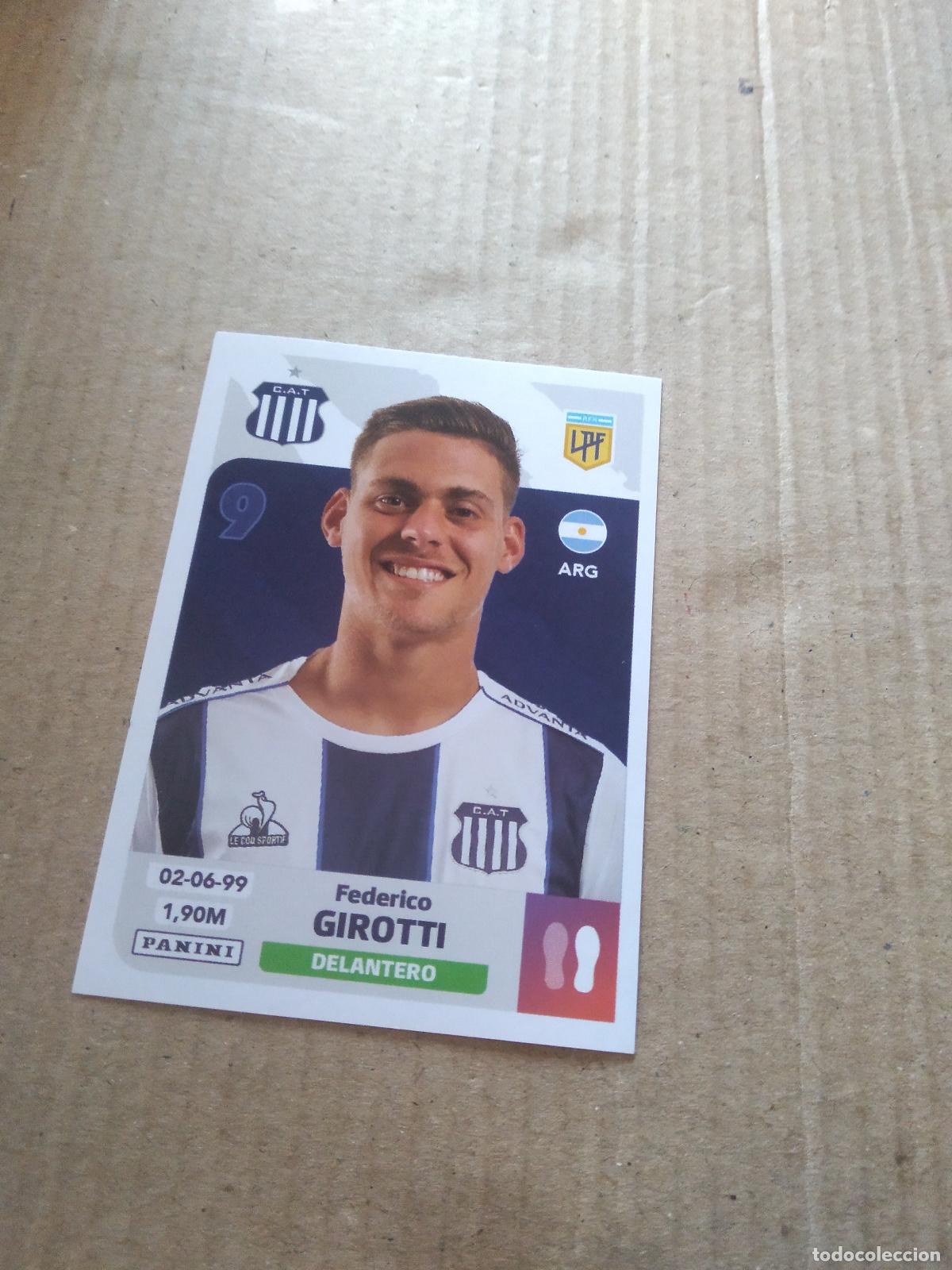 Cromos de F&uacute;tbol: TAL 14 FEDERICO GIROTTI TALLERES DE CORDOBA CROMO FUTBOL ARGENTINO PANINI LIGA ARGENTINA 2024