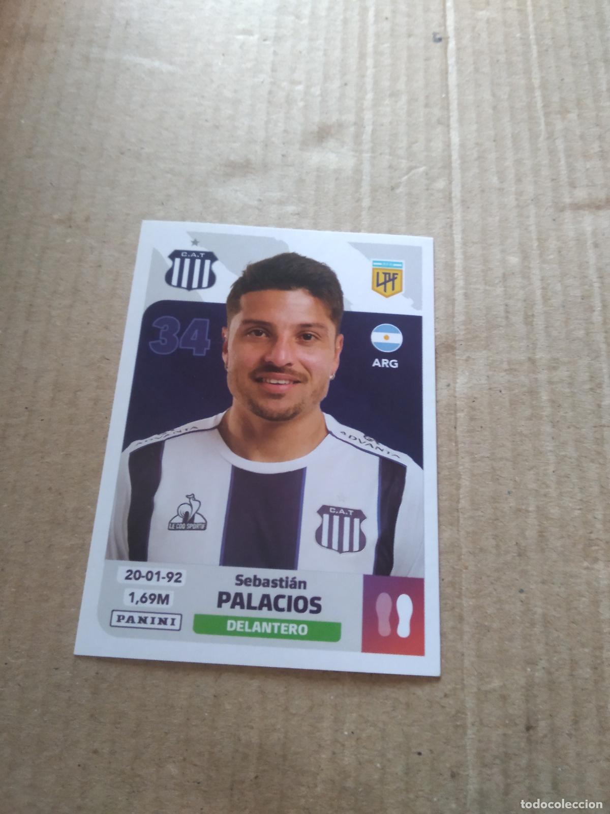 Cromos de F&uacute;tbol: TAL 15 SEBASTIAN PALACIOS TALLERES DE CORDOBA CROMO FUTBOL ARGENTINO PANINI LIGA ARGENTINA 2024