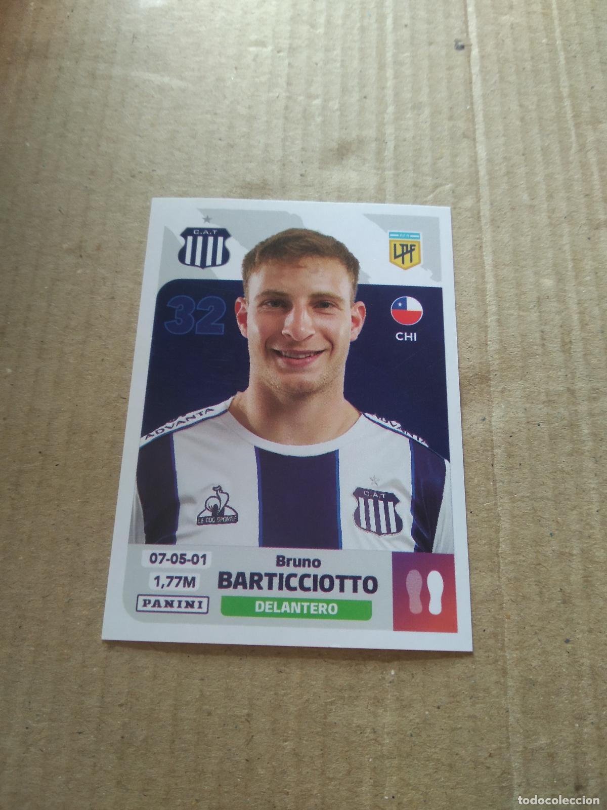 Cromos de F&uacute;tbol: TAL 16 BRUNO BARTICCIOTTO TALLERES DE CORDOBA CROMO FUTBOL ARGENTINO PANINI LIGA ARGENTINA 2024