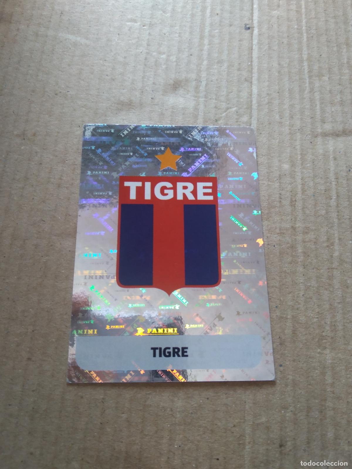 Cromos de F&uacute;tbol: TIG 1 ESCUDO TIGRE CROMO FUTBOL ARGENTINO PANINI LIGA ARGENTINA 2024
