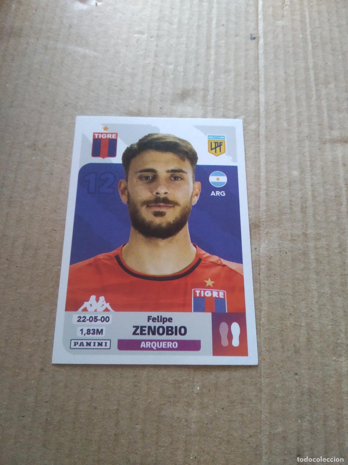 Cromos de F&uacute;tbol: TIG 2 FELIPE ZENOBIO TIGRE CROMO FUTBOL ARGENTINO PANINI LIGA ARGENTINA 2024