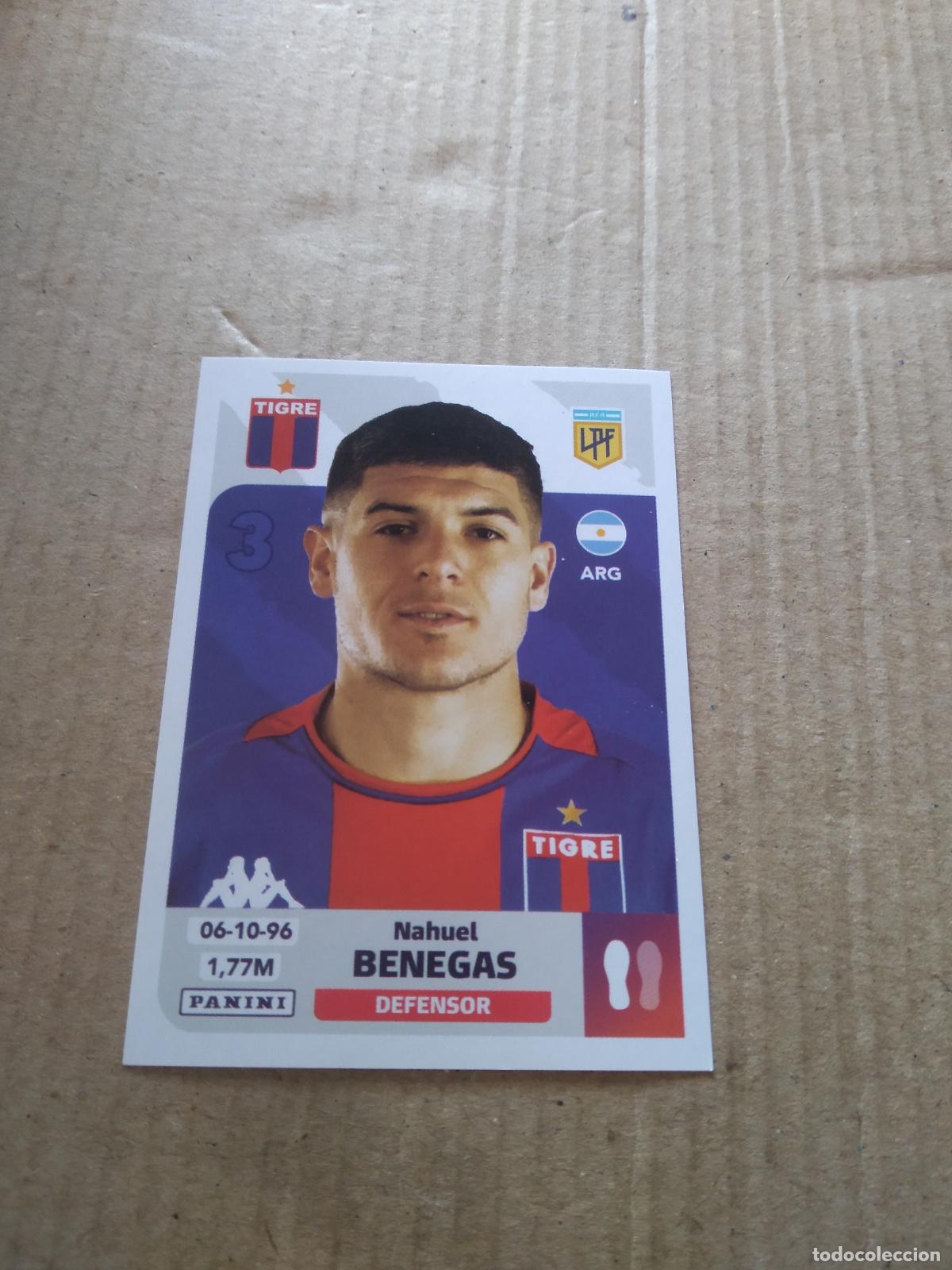 Cromos de F&uacute;tbol: TIG 6 NAHUEL BENEGAS TIGRE CROMO FUTBOL ARGENTINO PANINI LIGA ARGENTINA 2024