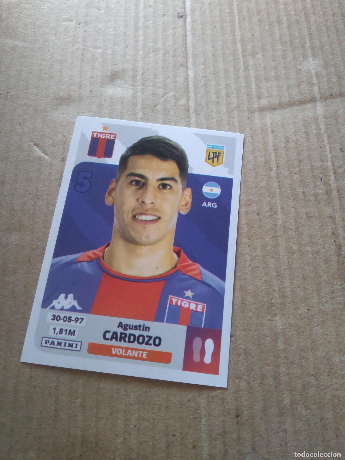 Cromos de F&uacute;tbol: TIG 8 AGUSTIN CARDOZO TIGRE CROMO FUTBOL ARGENTINO PANINI LIGA ARGENTINA 2024