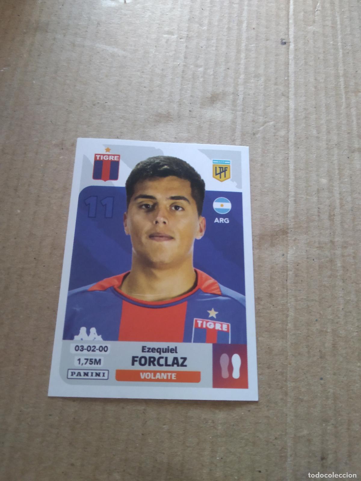 Cromos de F&uacute;tbol: TIG 13 EZEQUIEL FORCLAZ TIGRE CROMO FUTBOL ARGENTINO PANINI LIGA ARGENTINA 2024