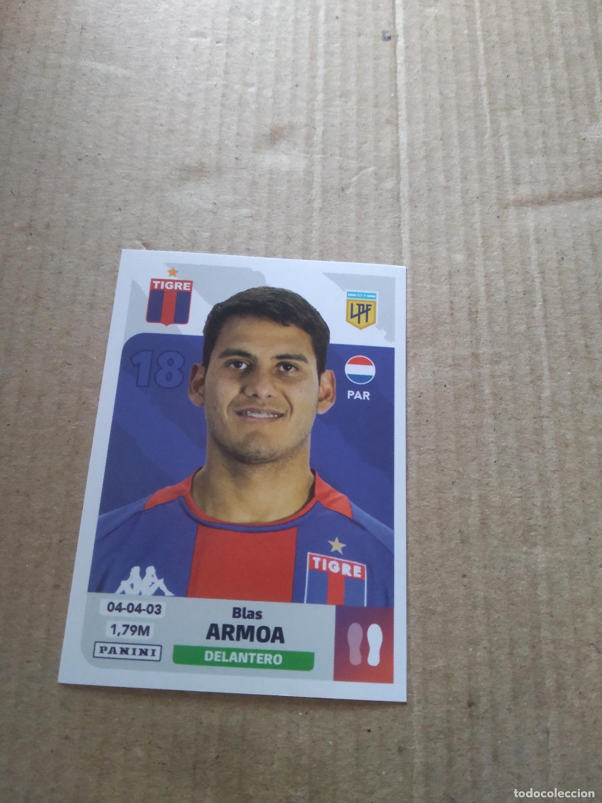 Cromos de F&uacute;tbol: TIG 14 BLAS ARMOA TIGRE CROMO FUTBOL ARGENTINO PANINI LIGA ARGENTINA 2024