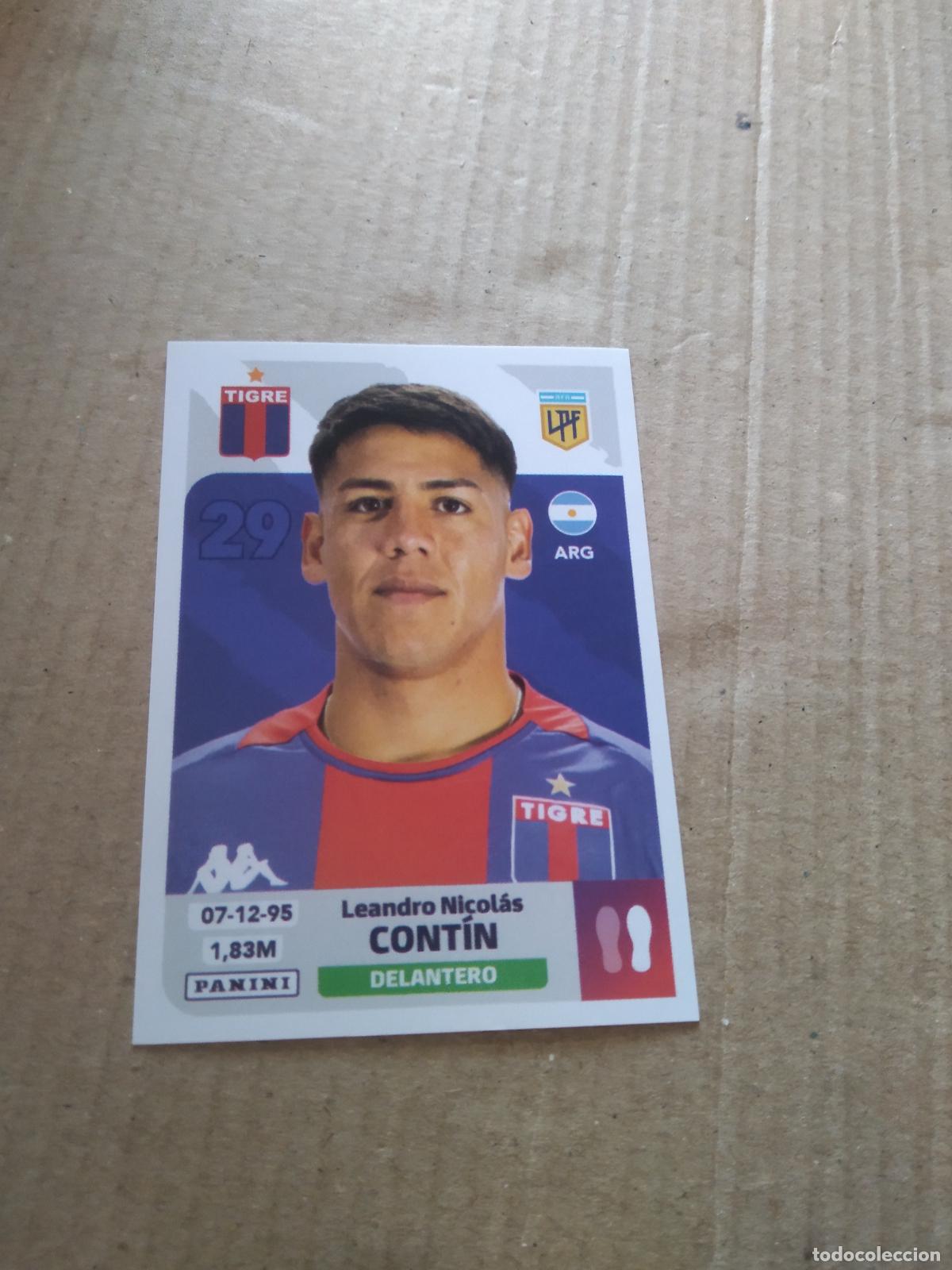 Cromos de F&uacute;tbol: TIG 16 LEANDRO NICOLAS CONTIN TIGRE CROMO FUTBOL ARGENTINO PANINI LIGA ARGENTINA 2024