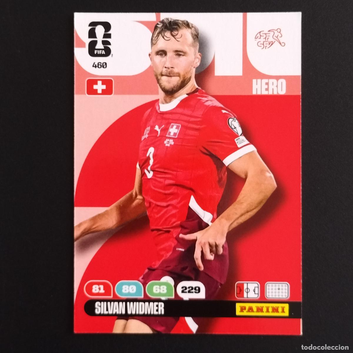 Cromos de F&uacute;tbol: 460 SILVAN WIDMER SUIZA CROMOS ADRENALYN XL MUNDIAL 26 2026 FIFA WORLD CUP PANINI