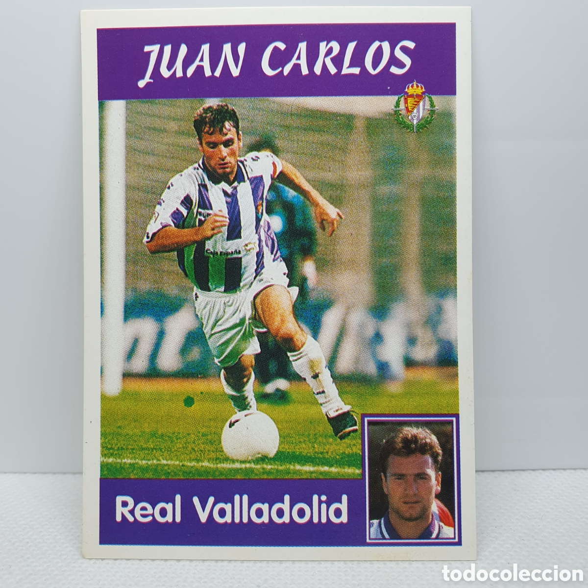 Cromos de F&uacute;tbol: ⚽️ CROMO DE FUTBOL JUAN CARLOS VALLADOLID LIGA 97-98 PANINI SPORTS ALBUM - ESTAMPAS ADHESIVAS - CARD