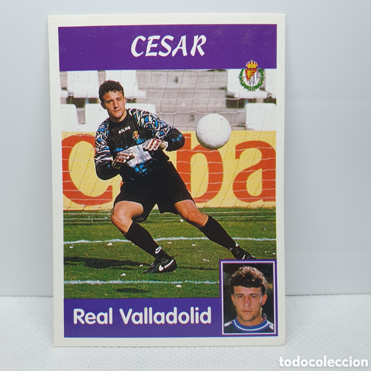 Cromos de F&uacute;tbol: ⚽️ CROMO DE FUTBOL CESAR VALLADOLID LIGA 97-98 PANINI SPORTS ALBUM - ESTAMPAS ADHESIVAS - CARTAS