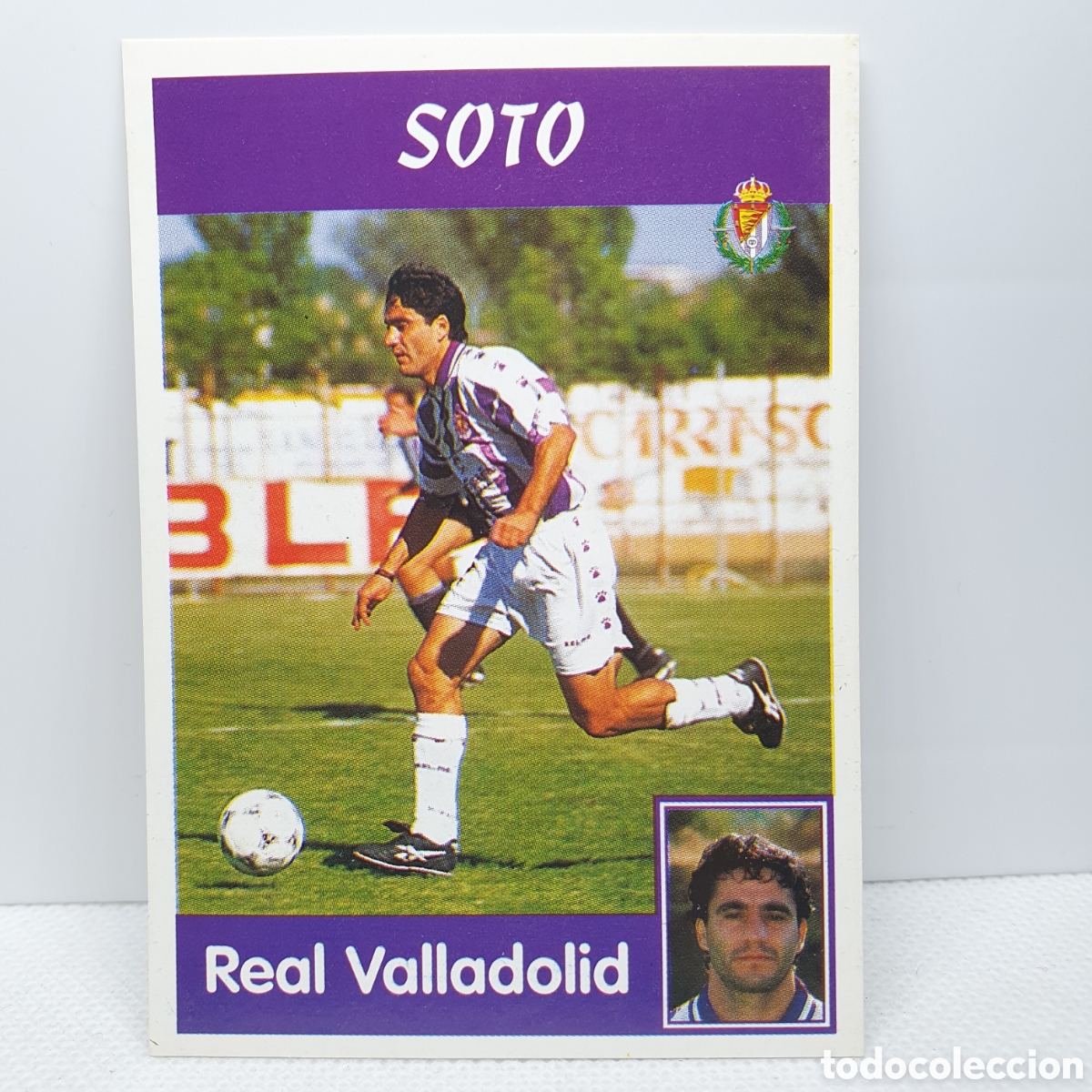 Cromos de F&uacute;tbol: ⚽️ CROMO DE FUTBOL SOTO VALLADOLID LIGA 97-98 PANINI SPORTS ALBUM - ESTAMPAS ADHESIVAS - CARTAS