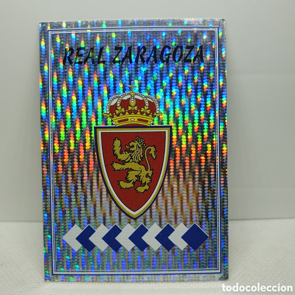 Cromos de F&uacute;tbol: ⚽️ CROMO DE FUTBOL ESCUDO ZARAGOZA LIGA 97-98 PANINI SPORTS ALBUM - ESTAMPAS ADHESIVAS - CARTAS