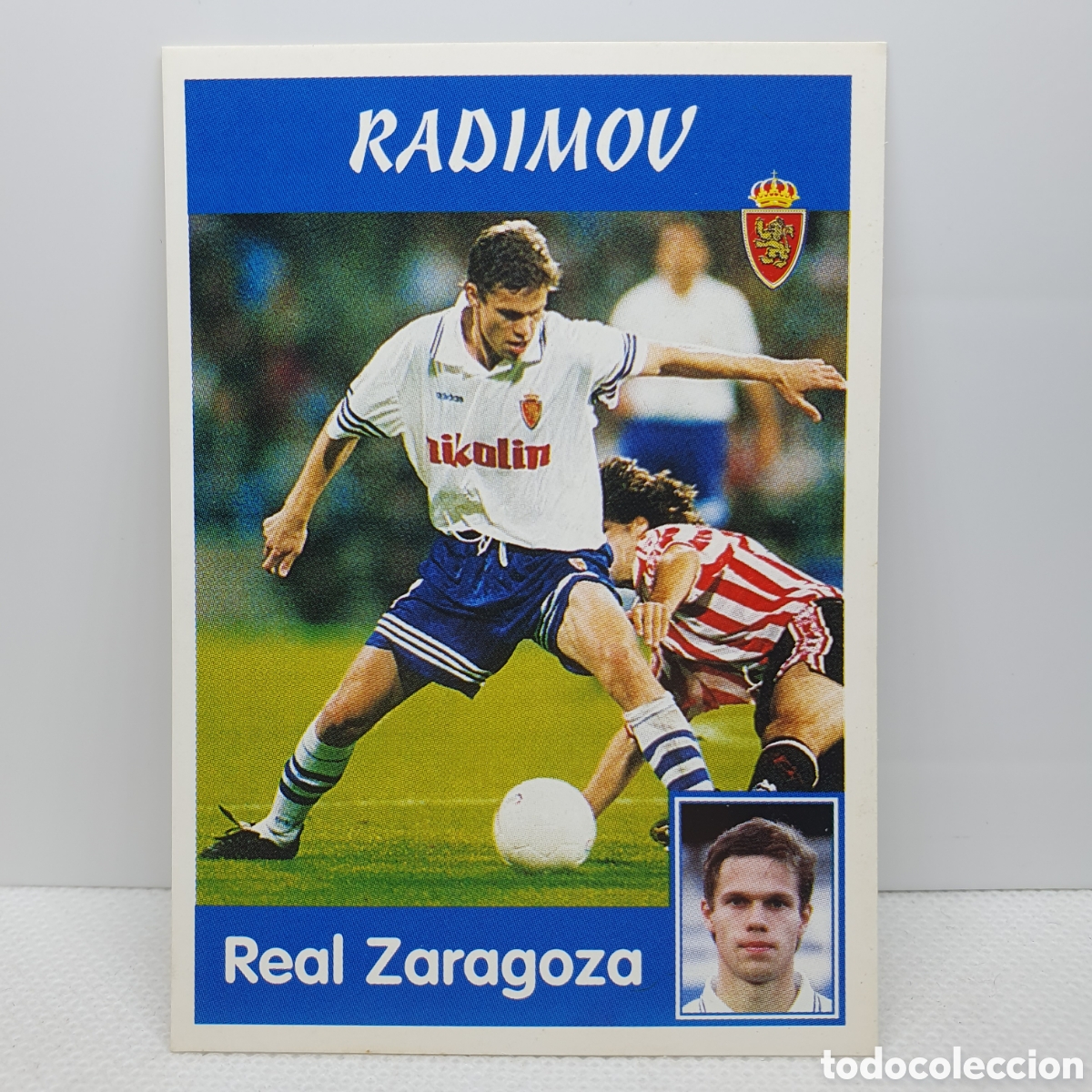 Cromos de F&uacute;tbol: ⚽️ CROMO DE FUTBOL RADIMOV ZARAGOZA LIGA 97-98 PANINI SPORTS ALBUM - ESTAMPAS ADHESIVAS - CARTAS