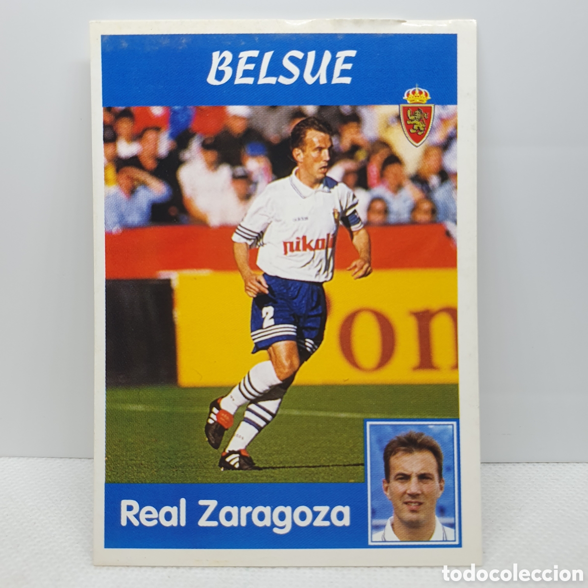 Football Stickers: ⚽️ CROMO DE FUTBOL BELSUE ZARAGOZA LIGA 97-98 PANINI SPORTS ALBUM - ESTAMPAS ADHESIVAS - CARTAS
