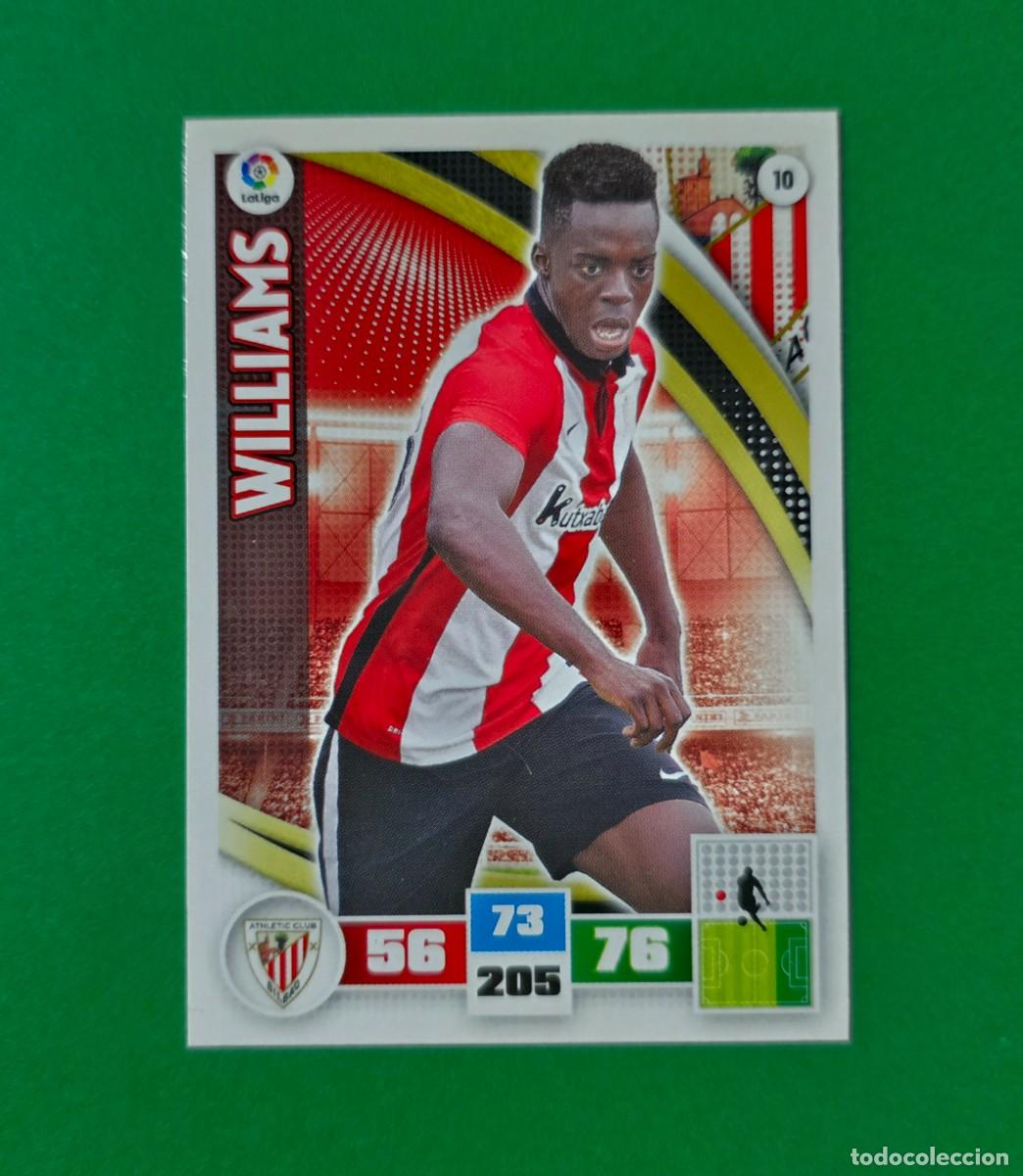 Cromos de F&uacute;tbol: 10 WILLIAMS - ATHLETIC BILBAO - ADRENALYN XL 2015-16 - 15/16