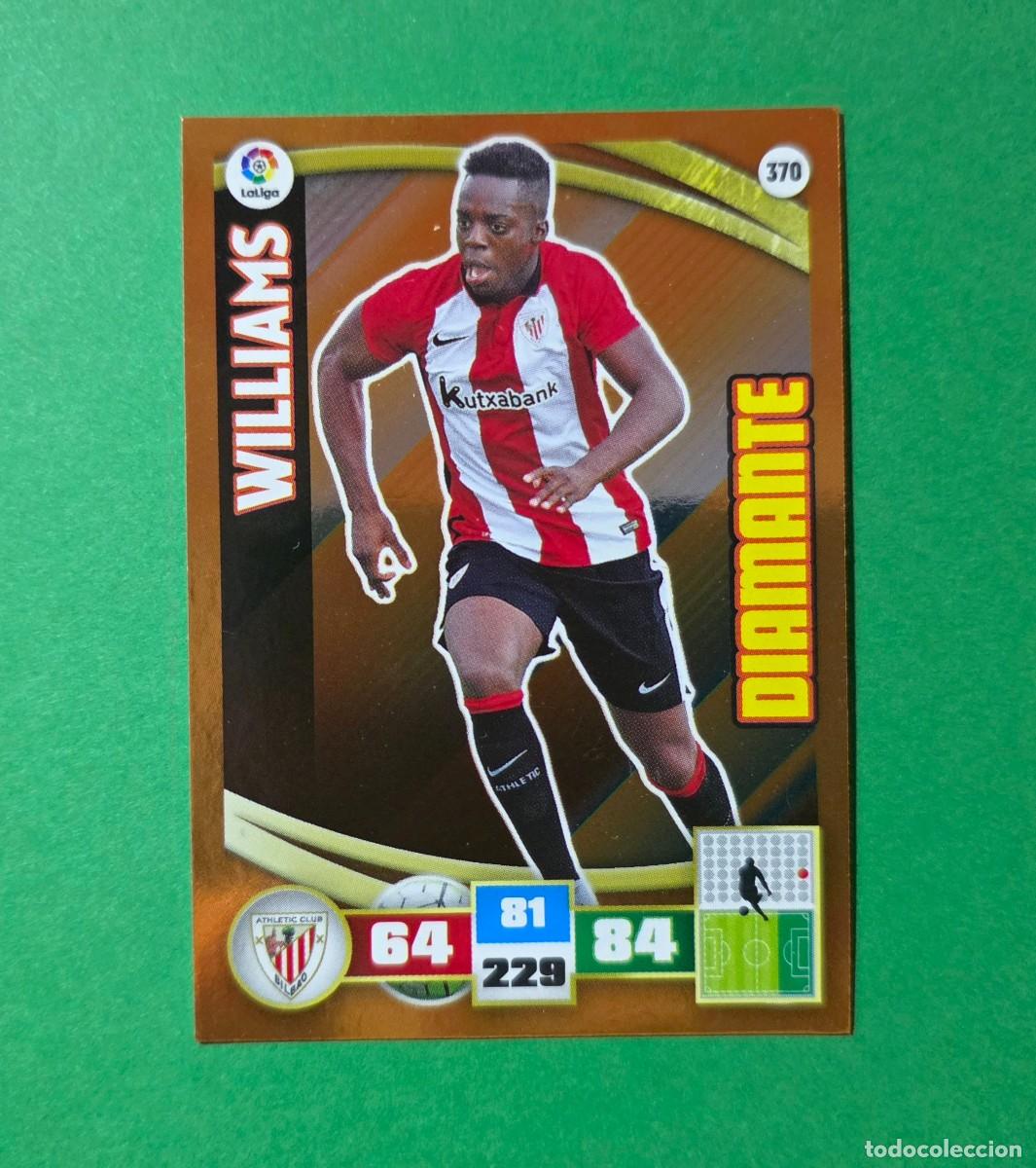 Cromos de F&uacute;tbol: 370 WILLIAMS (DIAMANTE) - ATHLETIC BILBAO - ADRENALYN XL 2015-16 - 15/16